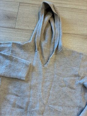 Paka Apparel The Hoodie Unisex Royal Alpaca Pebble Tan Sweater Size S *READ